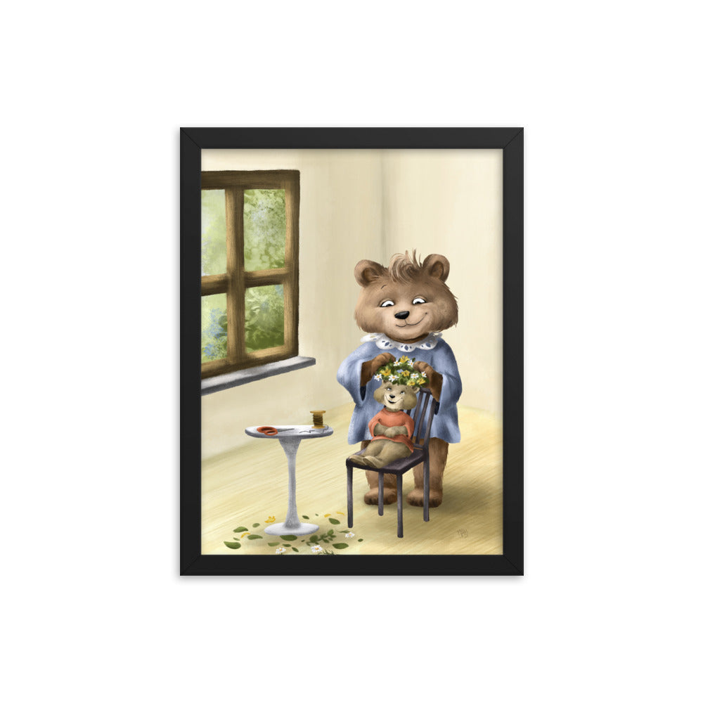 Flower Cub - Framed