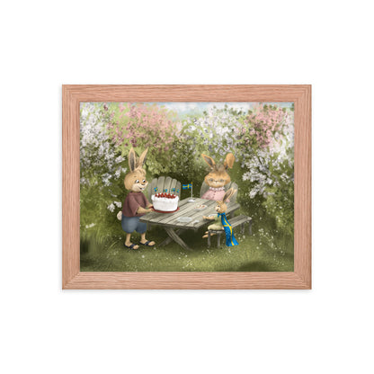 Swedish Summer Fika - Framed